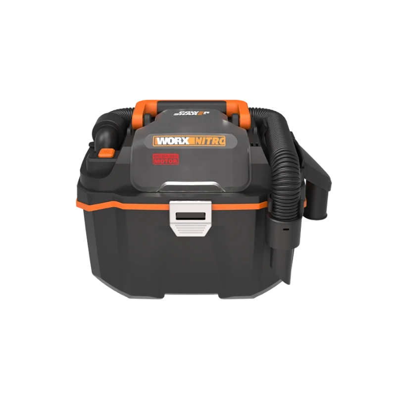 Aspiratore Solidi e Liquidi 20V WX031 Brushless con Funzione Soffiatura 8L per Officina e Auto - Worx