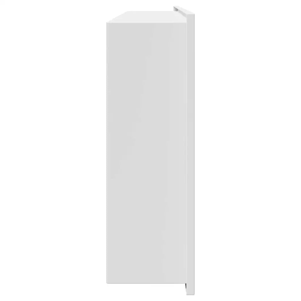 Nicchia per doccia Bianco 75 x 30 x 9,5 cm Acciaio inossidabile 42012673