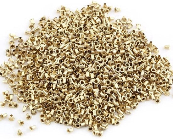 Fornitura di 1000 pezzi di kit di nidificazione per api con foro di avvallamento per occhielli.