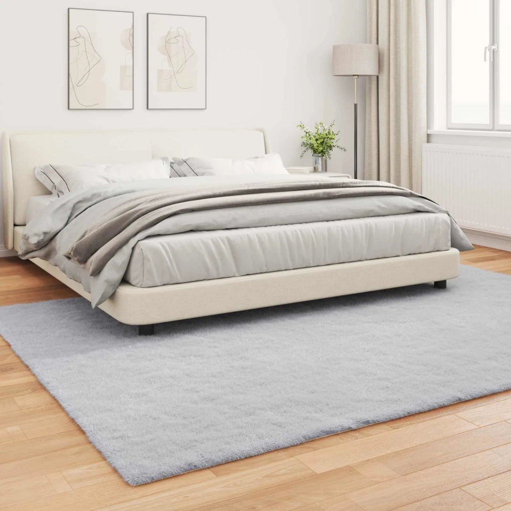 Tappeto antiscivolo in sintetica di coniglio OLITE Grigio 42021684