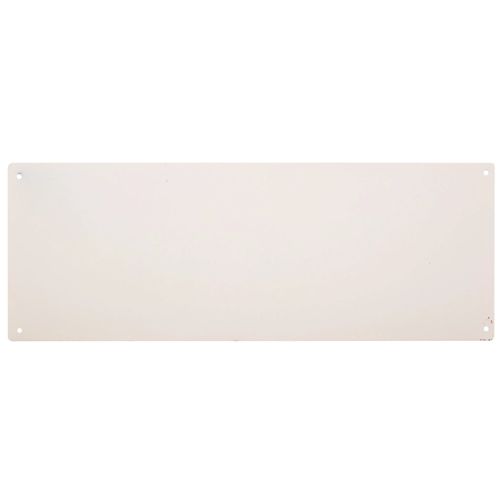 Piastra da muro in metallo rosso 36x13x0,06h