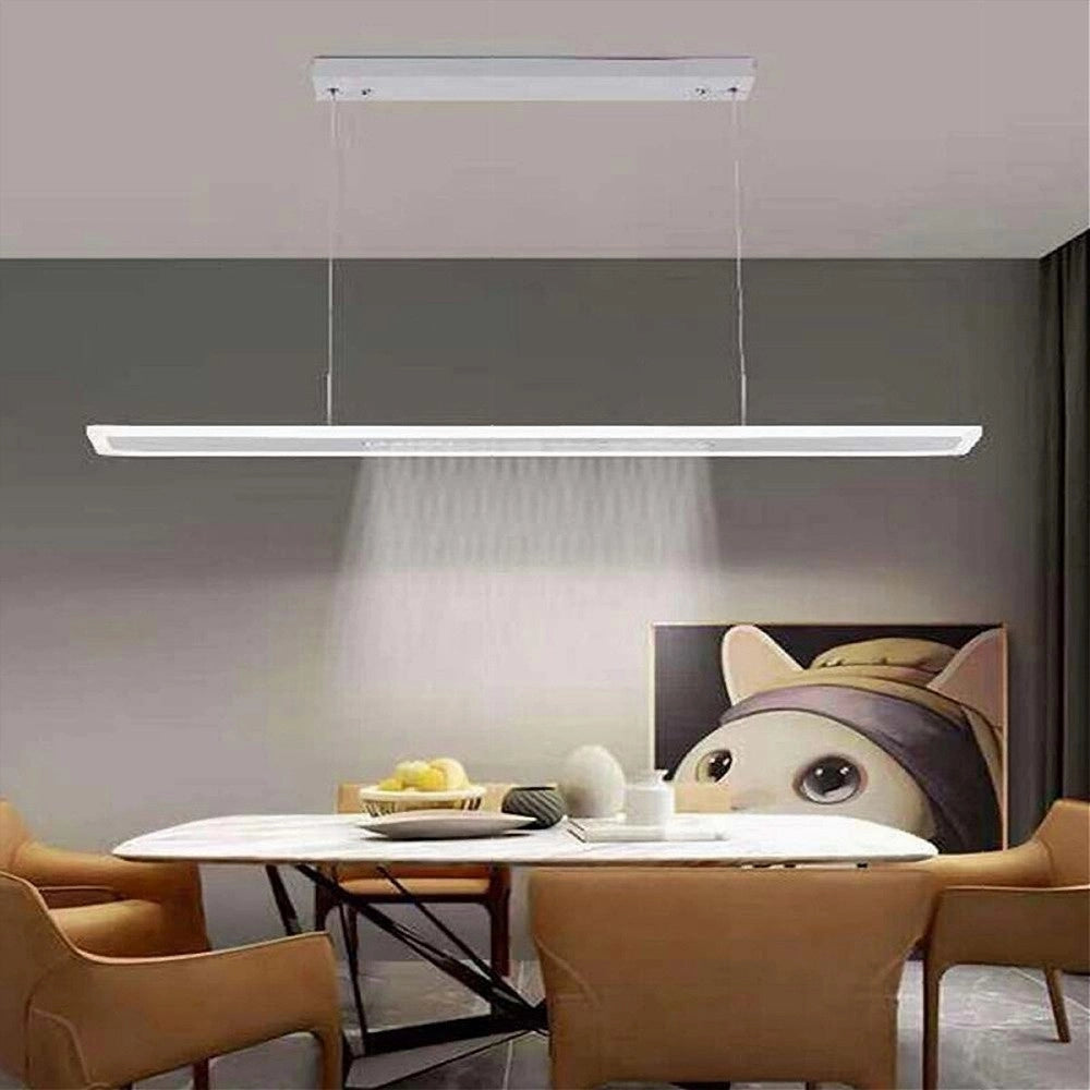 Trade Shop - Lampadario Led 70w A Sospensione Lampada Dimmerabile 3 Colorazioni Di Luce B80-3c -