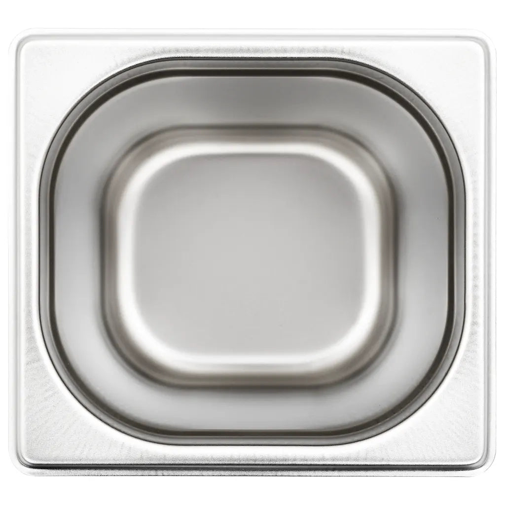 vidaXL Contenitori Gastronorm 8 pz GN 1/6 200 mm in Acciaio Inox