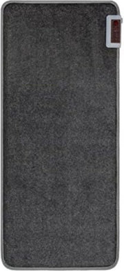 Mat di riscaldamento 35 x 110 cm - 100W Infrarosso, Antiscivolo, Interruttore di sicurezza a 50°C, Pulsante di accensione illuminato del piede
