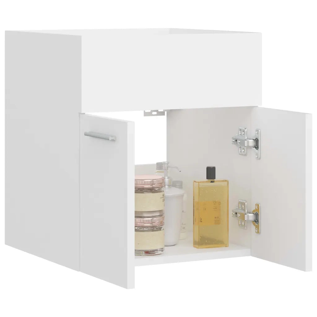 Mobile Sottolavabo Bianco 41x38,5x46 cm in Multistrato cod mxl 13607