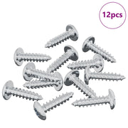 Vite 12 pz Argento M4 x 16 mm Acciaio CFW5750259