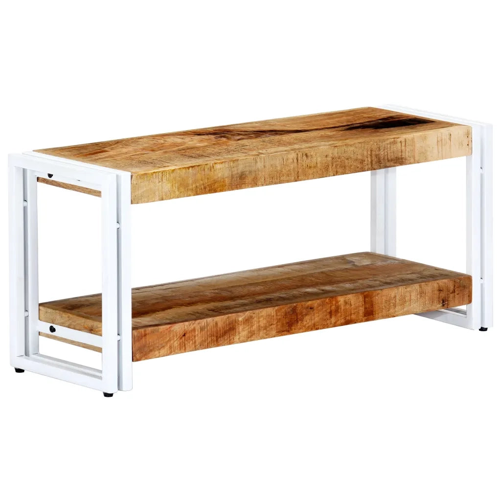 Mobile Porta TV 90x30x40 cm in Legno Massello di Mango 247824