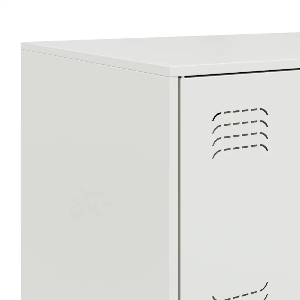 Credenza | Madia | Buffet da pranzo | Armadio da pranzo Rosa 67x39x73 cm in Acciaio