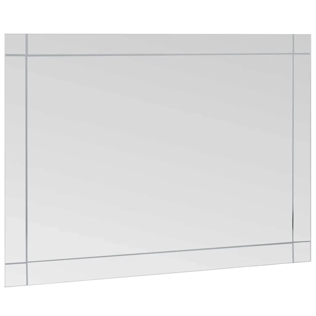 Specchio da Parete-Specchio a Muro-Specchio Decorativo 60x50 cm in Vetro