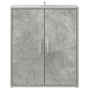 Scarpiera Grigio Cemento 60x35x70 cm in Truciolato cod mxl 49556