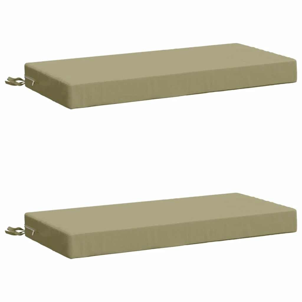 Cuscini per Panchina a 2 Pezzi SOEST 2 pz 100% Poliestere 949547