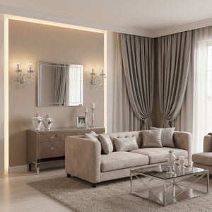 Lampada Da Parete Ebt019-2w Chrome