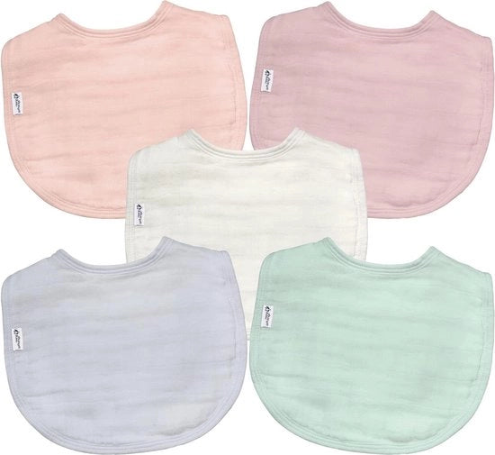 Pannolini in biologico cotone - 5 pezzi - Rosa - 0-12 mesi - morbidi e assorbenti
