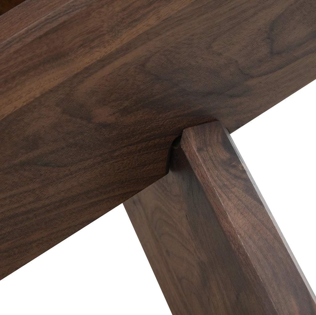 Tavolino da caffè rotondo 79 cm in MDF e vetro temperato; finitura noce e trasparente