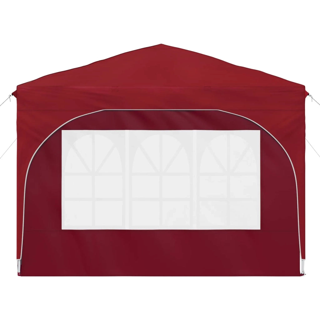 Tenda per feste a pop-up 290 x 290 x 245 cm Borgogna 42019862