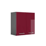 Vicco Pensile da cucina Rosso lucido 60 cm