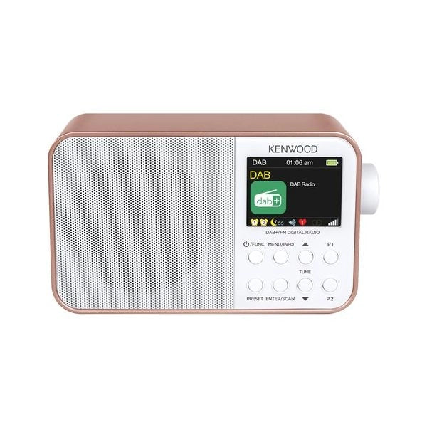 Kenwood cr-m30dab-r radio portatile digitale rose gold - CR M30DAB R