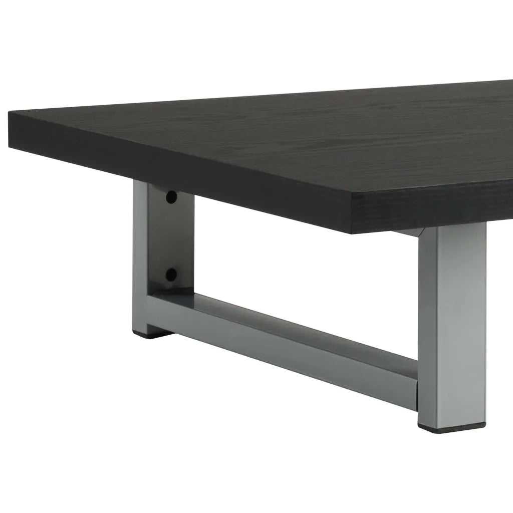 Set Mobili da Bagno 2 pz Ceramica Nero