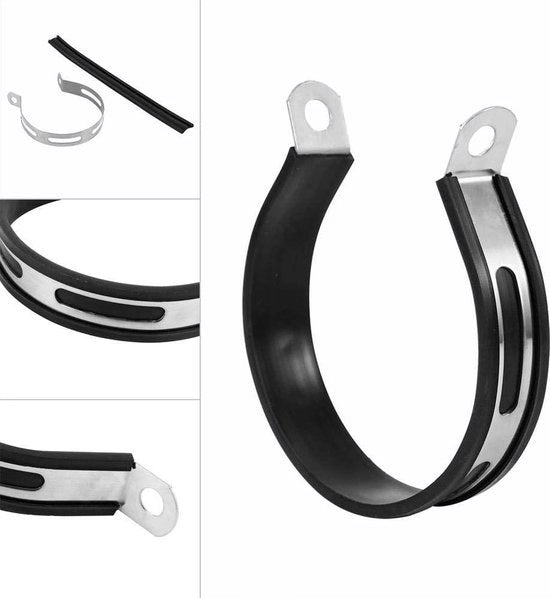 Anello di fissaggio per silenziatore di scarico - Silenziatore di scarico per motocicletta.