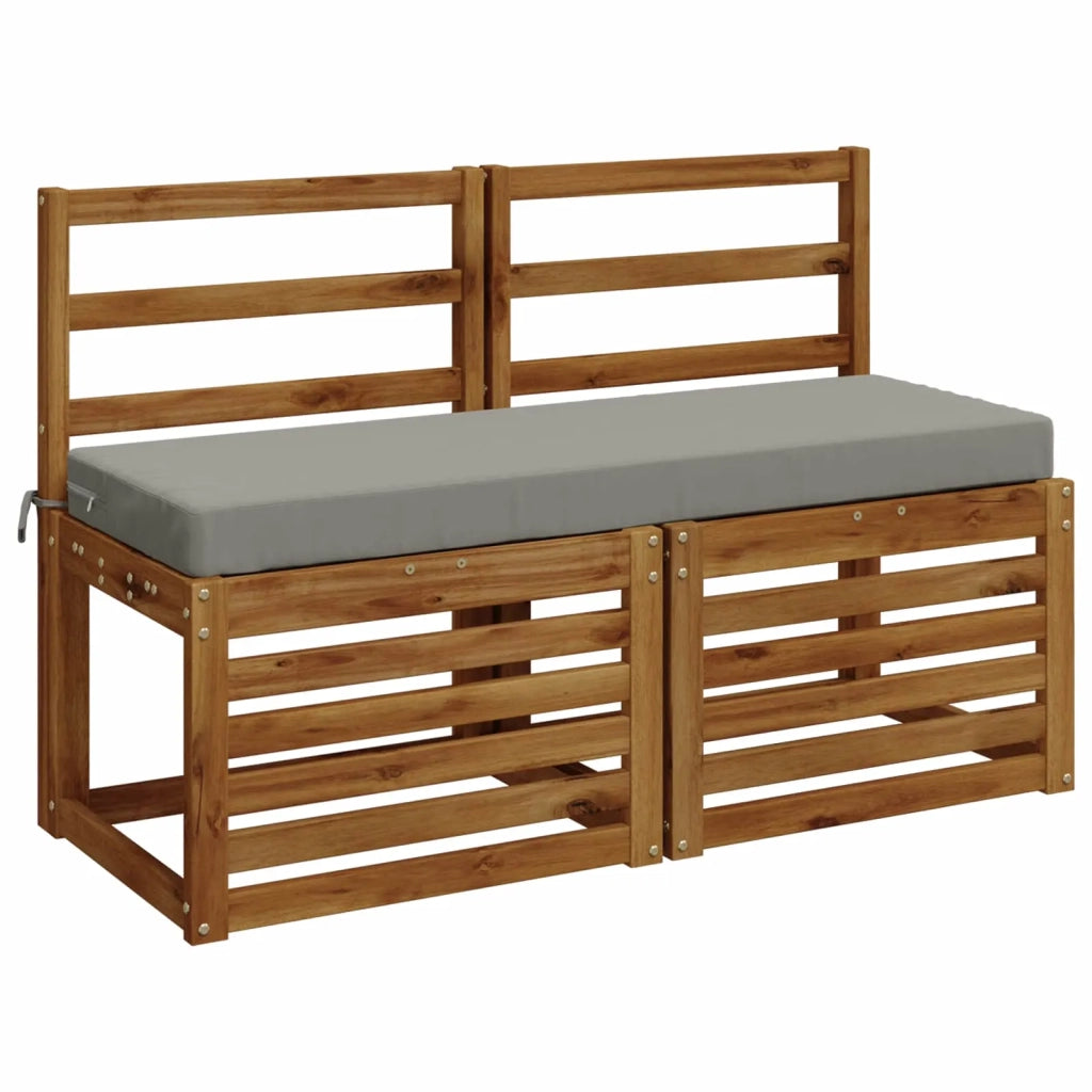 Cuscino per panchina SOEST 100% Poliestere Grigio 949698