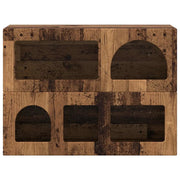 Credenza | Madia | Buffet da pranzo | Armadio da pranzo Legno vecchio 80.5 x 35 x 59 cm Legno multistrato