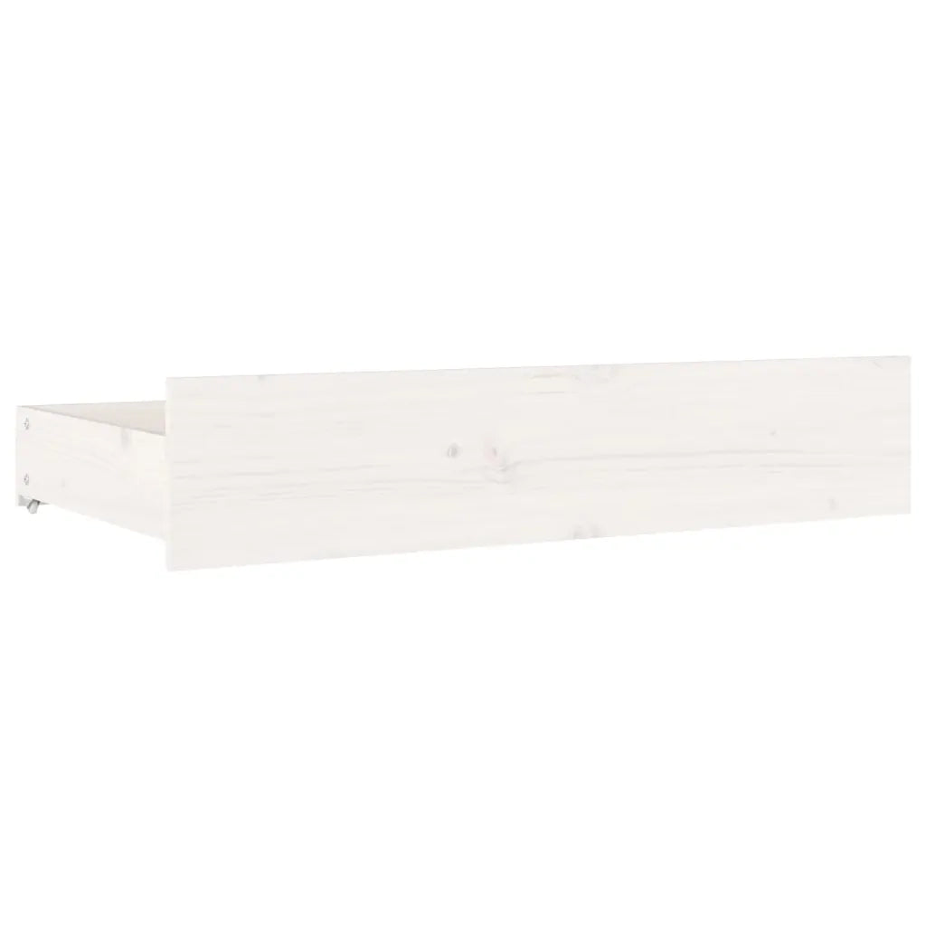Cassettoni da Letto 4 pz in Legno Massello di Pino Biancocod mxl 121195