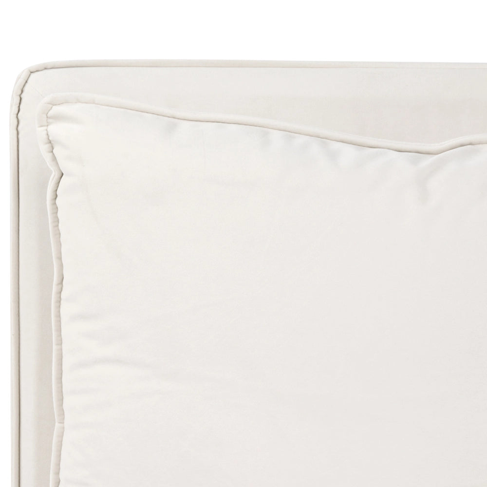 Letto matrimoniale ad acqua tessuto bouclè tortora 180 x 200 cm camera da letto moderna