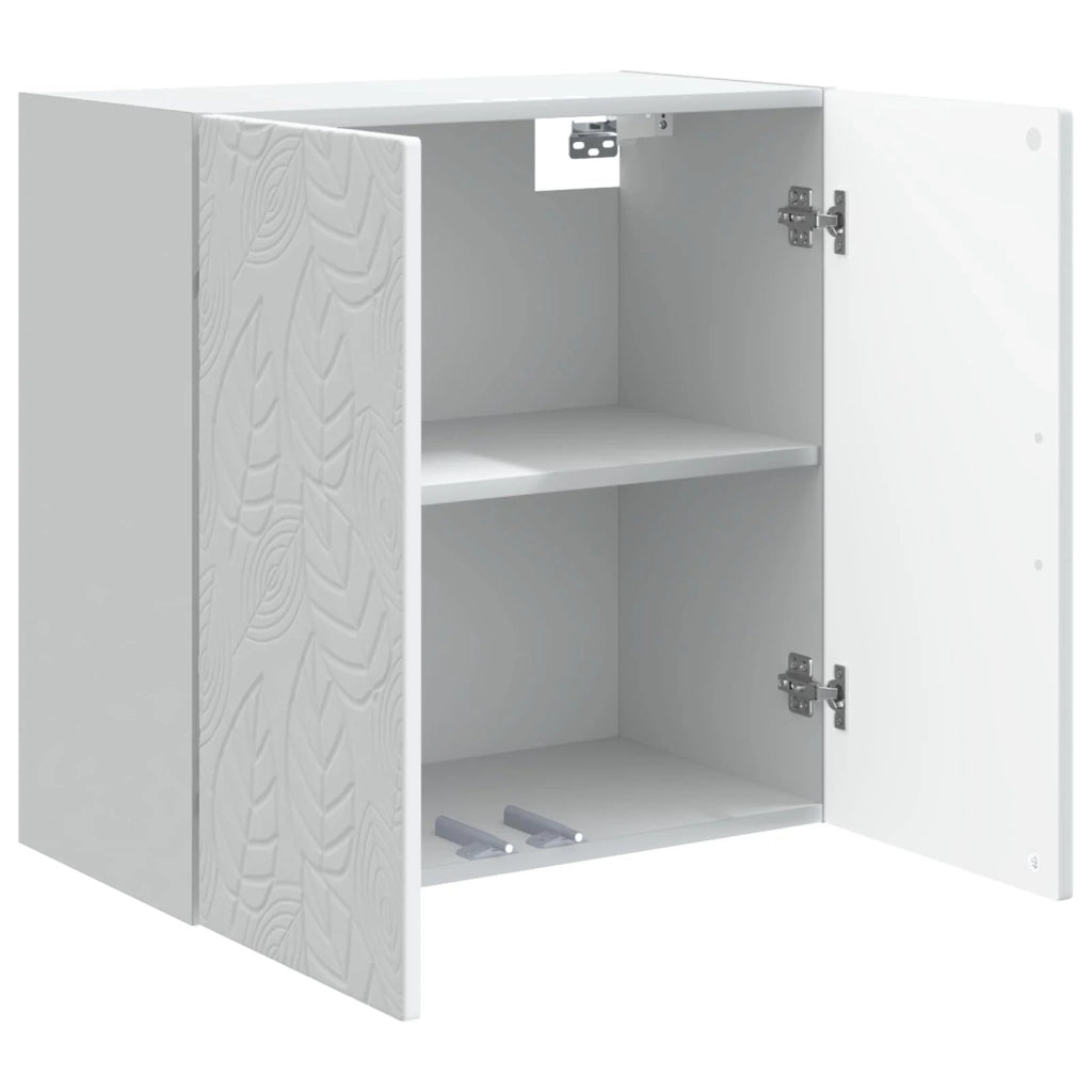 Mobiletto a muro Bianco 59 x 31 x 60 cm Legno ingegnerizzato 898745