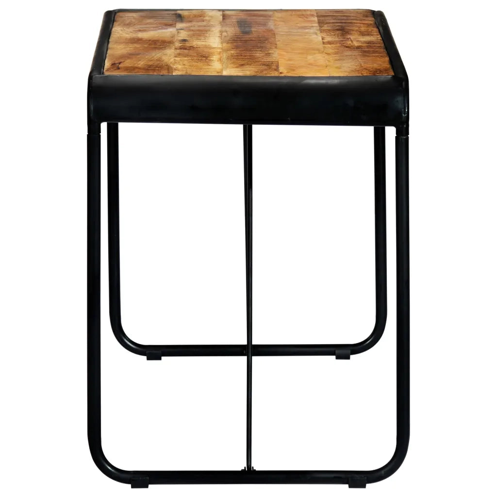 Tavolo da Pranzo 118x60x76 in Legno Massello di Mango Grezzo 247868