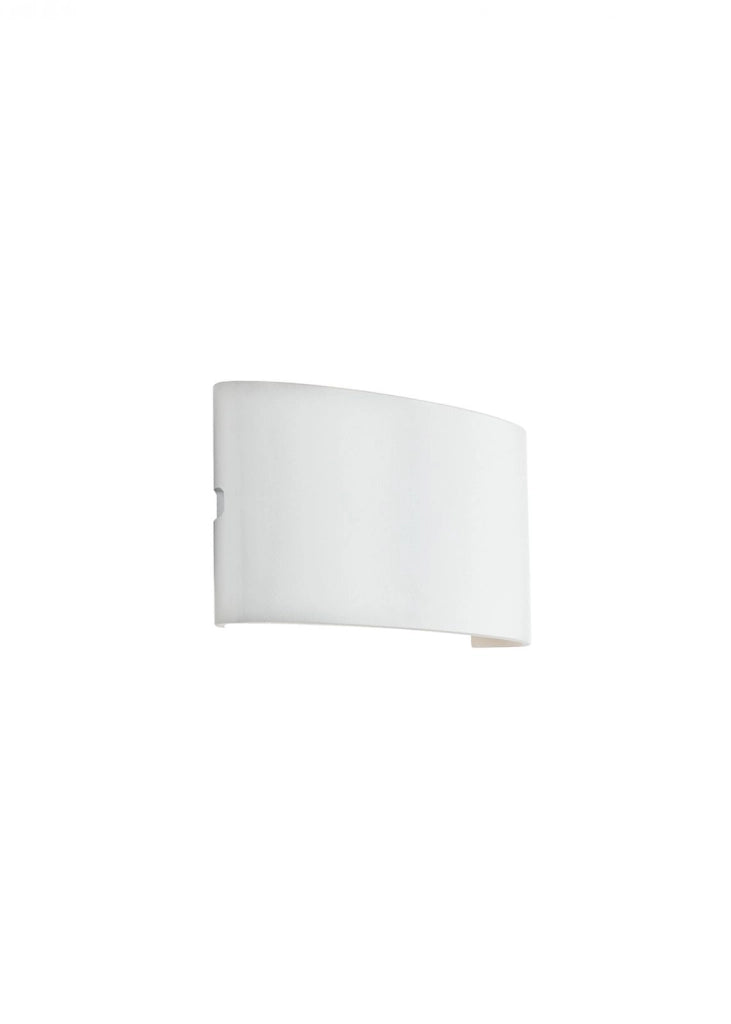 APPLIQUE BIEMISSIONE LED BEETLE BIANCA 6W 600LM CCT 3000K / 4000K IP54 17X8X4CM