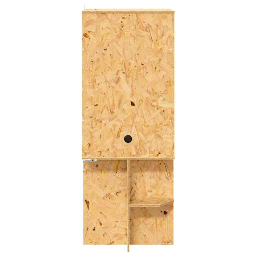 Terrario Marrone 50 x 50 x 130 cm OSB CFW3355660