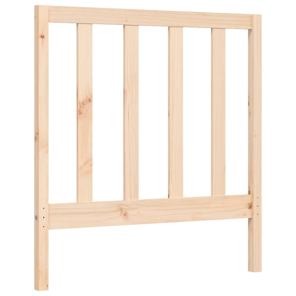 Giroletto senza Materasso-Struttura Letto 90x200 cm in Legno Massello di Pino 982772