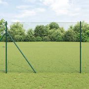 Set di pali per recinzione Set di 2 Verde