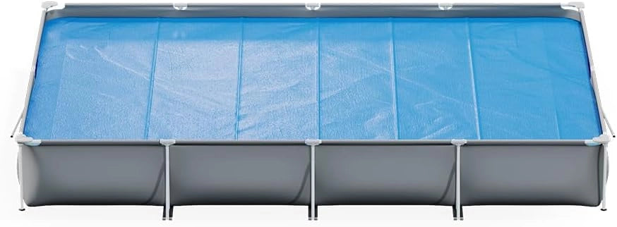 ok-living Telo Termico Piscina, Blu, 600 cm Robusto telone My Solar da 400µ, per Coprire e ridurre la dispersione di Calore nella Piscina