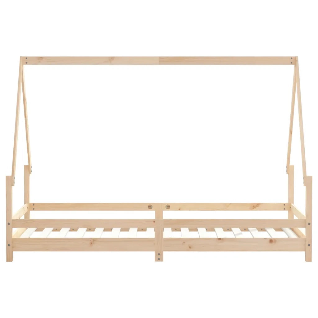 Giroletto per Bambini | Letto Infantile | Lettino 90x200 cm in Legno Massello di Pino