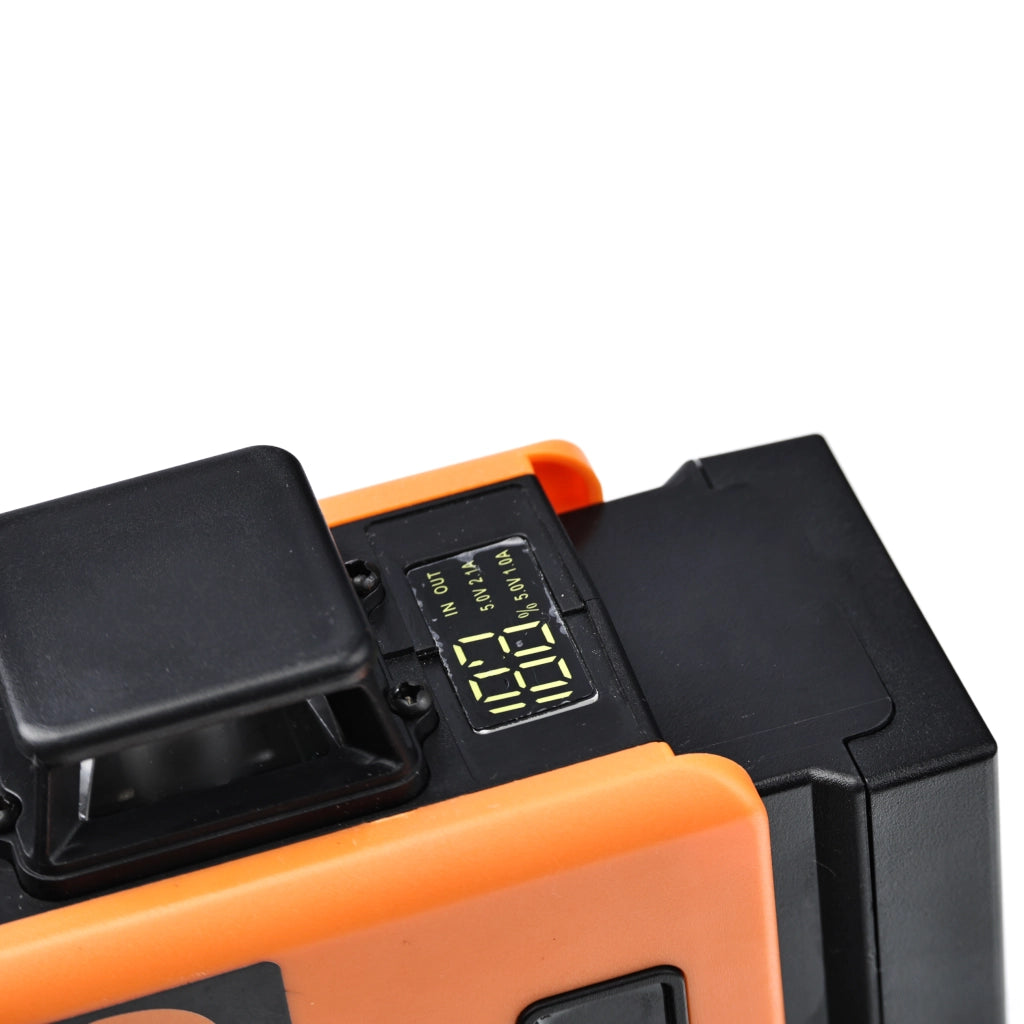 Livella Laser Rosfix Orange Tiger ROT16L-L – 16 Linee, Autolivellante, IP54 | Precisione 0,2 mm/10 m, 360°x4