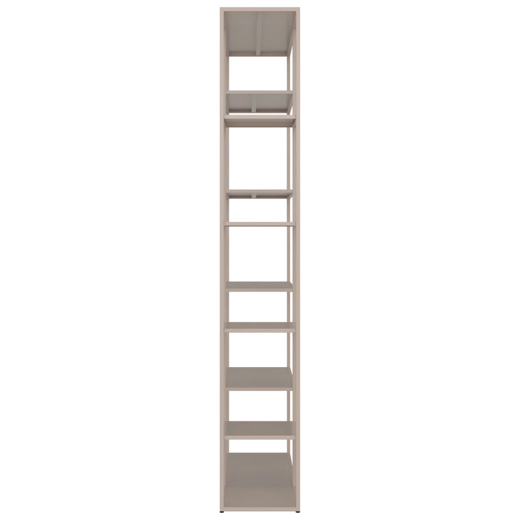 Libreria in metallo 189cm taupe ELISABETH