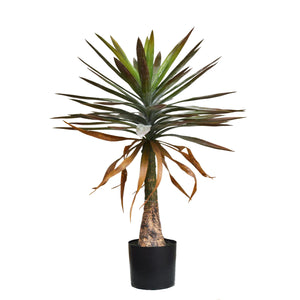Pianta Artificiale Yucca Gloriosa 88 cm con Vaso