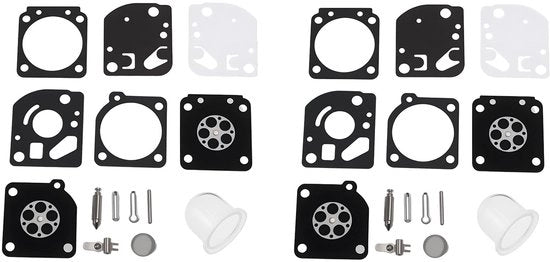 Set di riparazione carburatore - Compatibile con IDC C1U-H39/H12/H18/H30/H31 - Gomma oleofuga - Metallo corrosione resistente - Migliorata velocità di accensione