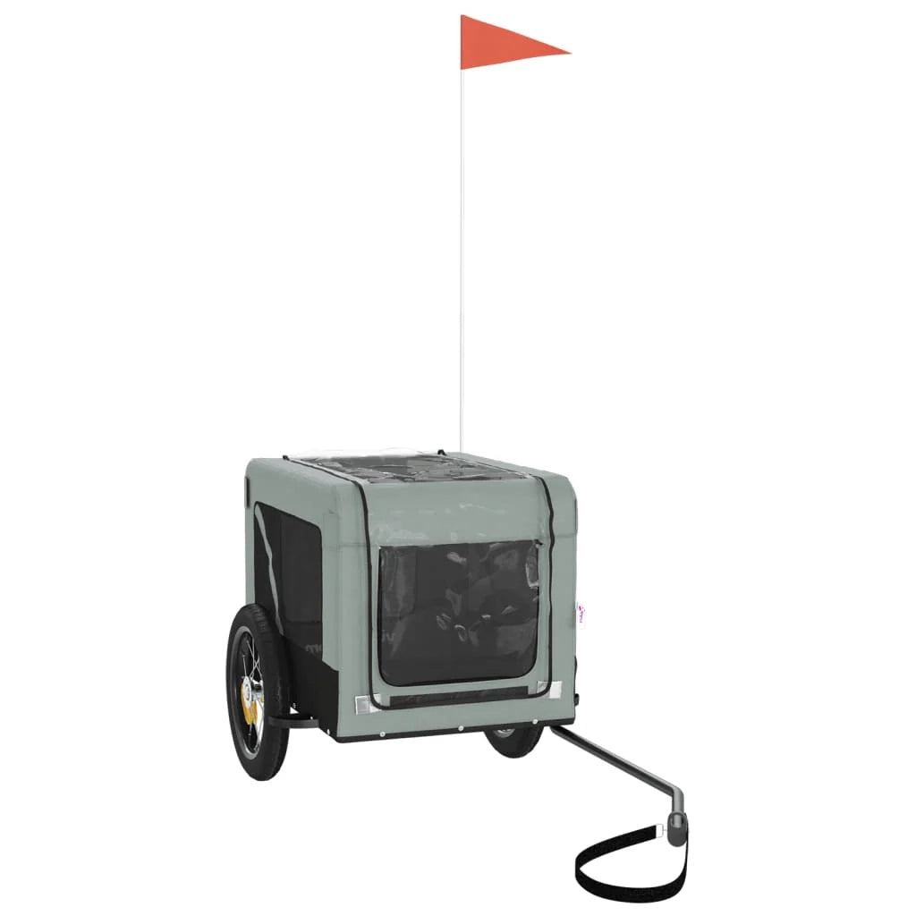 Rimorchio/carrello per animali domestici grigio 02_0044260