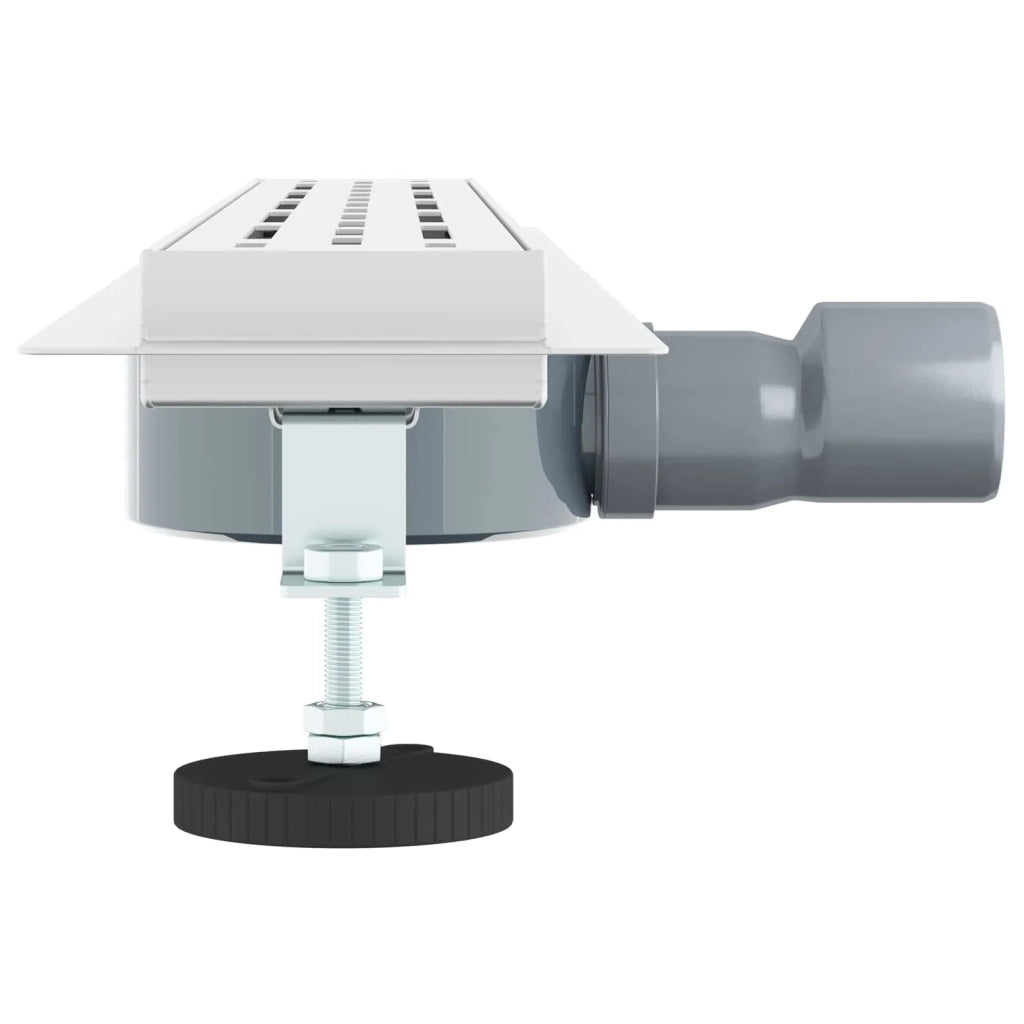 Scarico doccia con copertura in vetro e sifone a 360° 70 cm 42015981