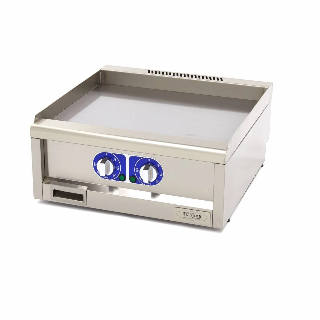 Piastra Grado Commerciale - Liscio - Unità Doppia - Profondità 60cm - Elettrico - 400V