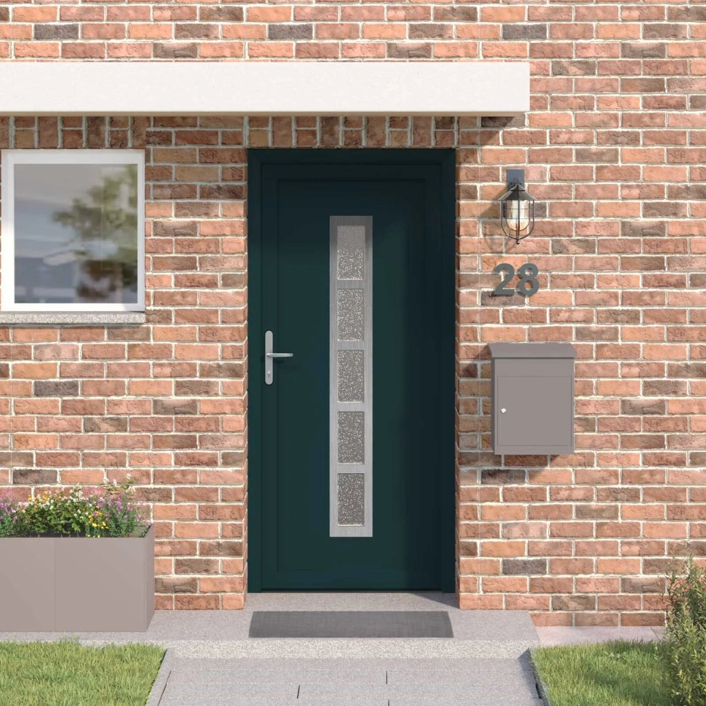 Porta Frontale Antracite 108 x 208 cm PVC 3445722