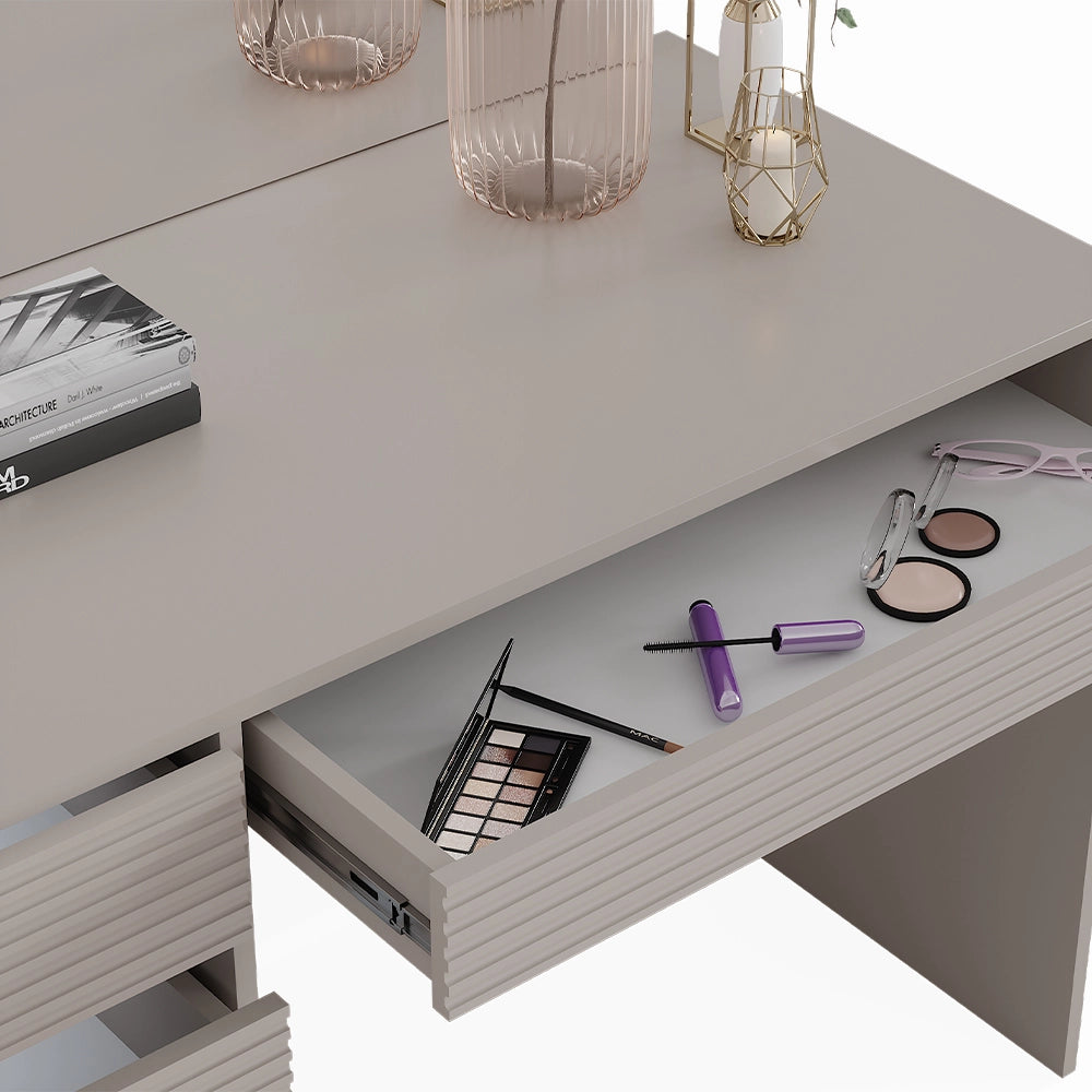 Vicco Tavolo da toilette Cachemire 120 cm con specchio