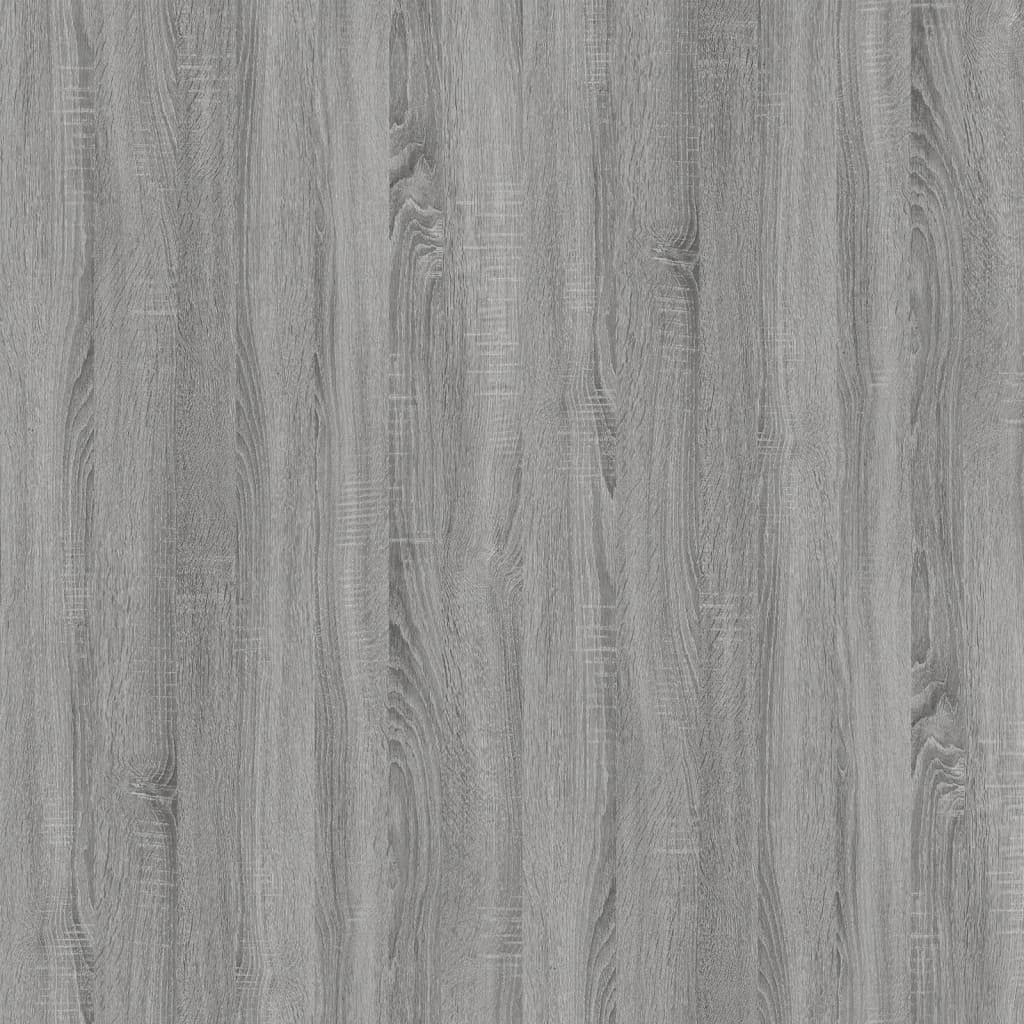Scrivania Sonoma postazione computer mobile per computer scrivania da studio 100 x 49 x 75 cm legno ingegnerizzato grigio 02_0023936