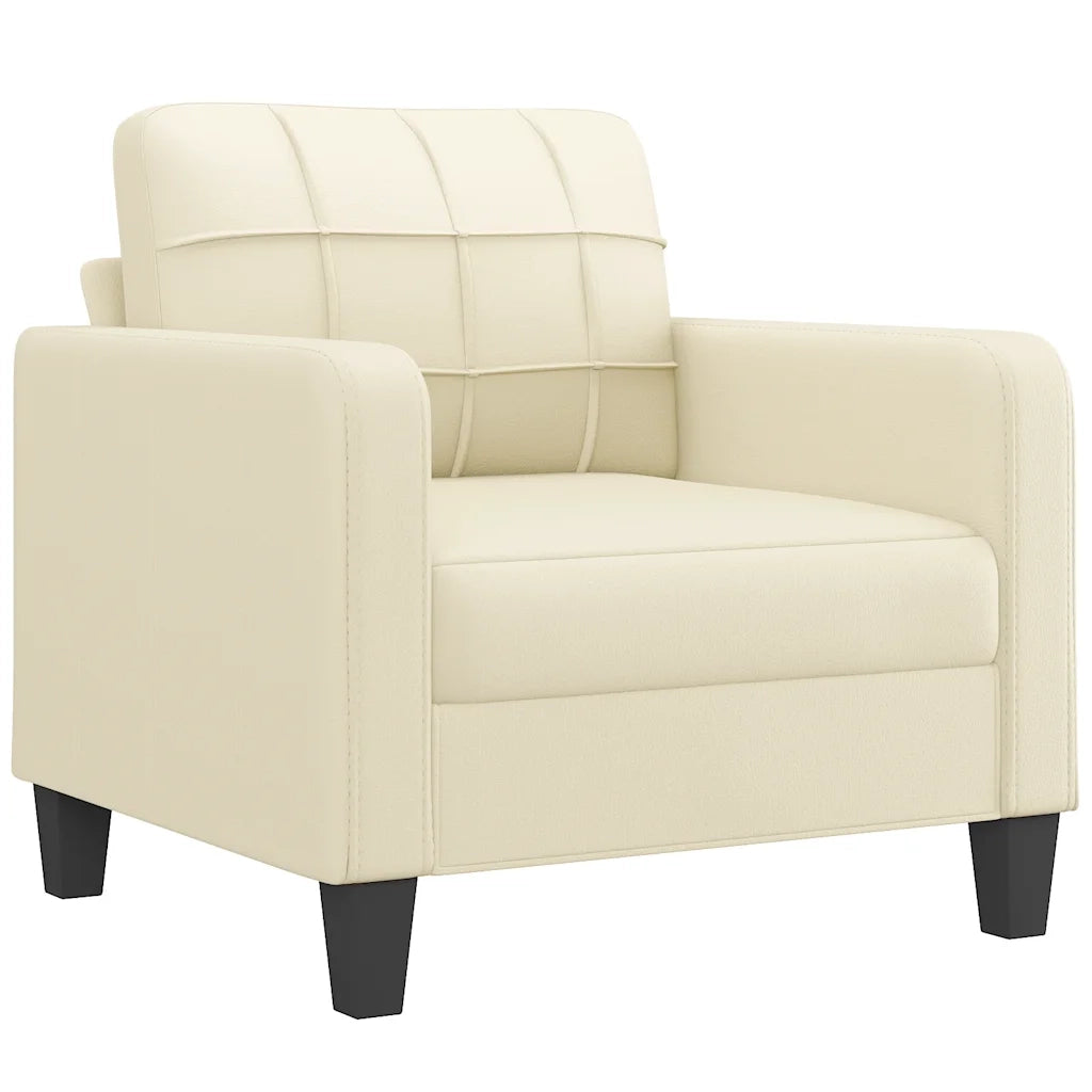 Poltrona Crema 60 cm in Similpelle 359108