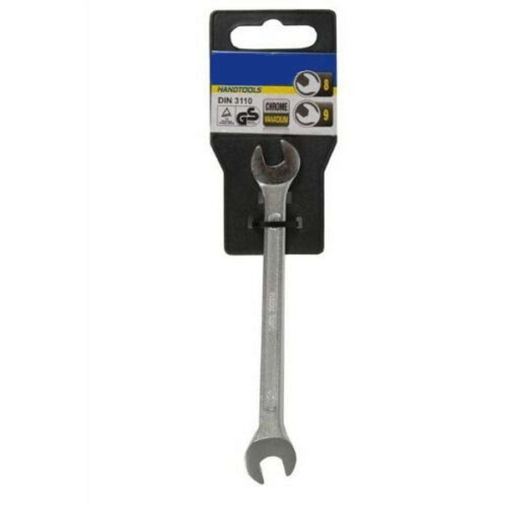Trade Shop - Chiave Inglese 8 / 9 Mm Chrome Vanadium Chiavi Attrezzo Da Lavoro -