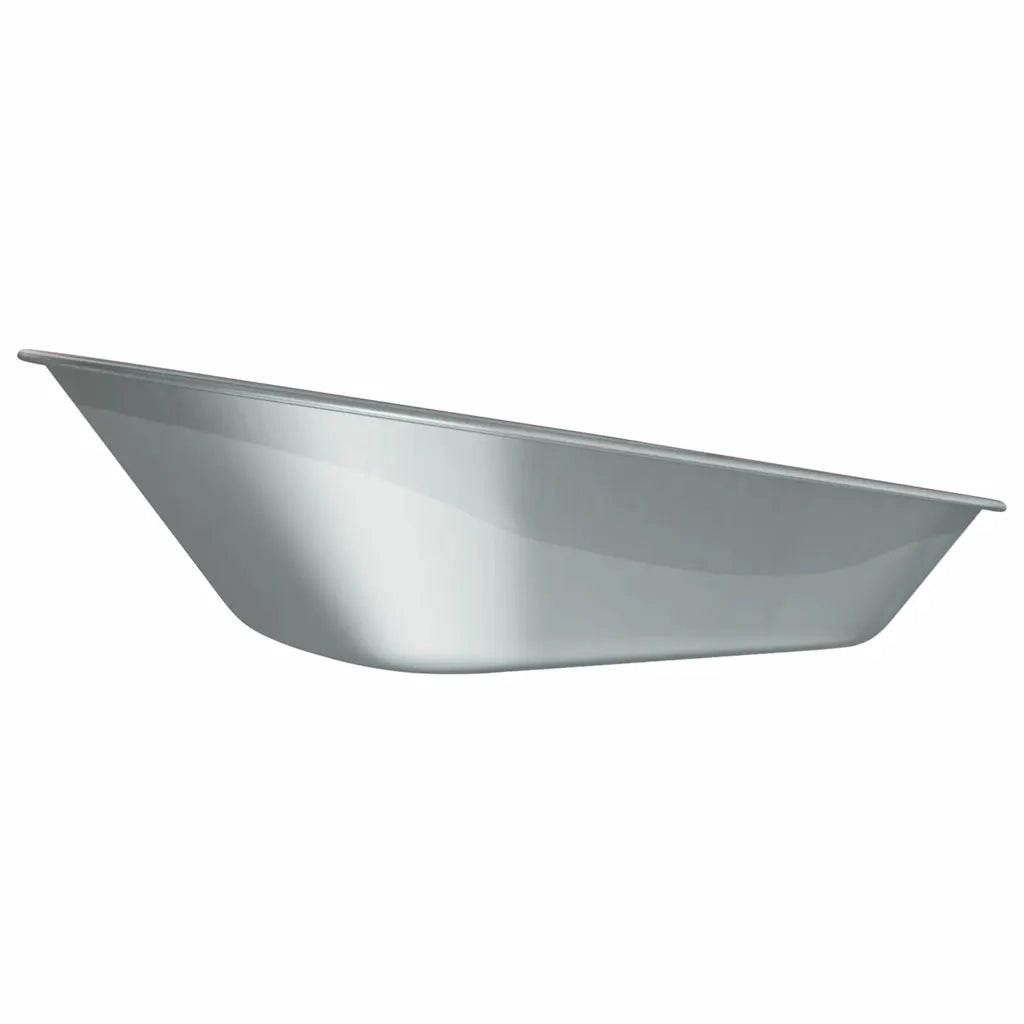 Sostituzione Vassoio Carriola Argento 90 x 63 x 28 cm Acciaio