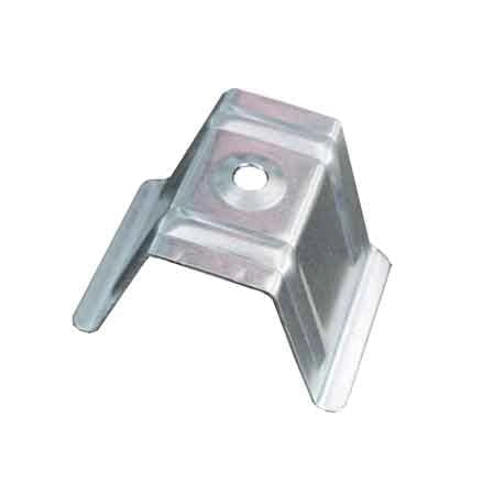 CAPPELLOTTO GRECA ALTO 25 mm 50x25x41h - Zincato - 200 pezzi