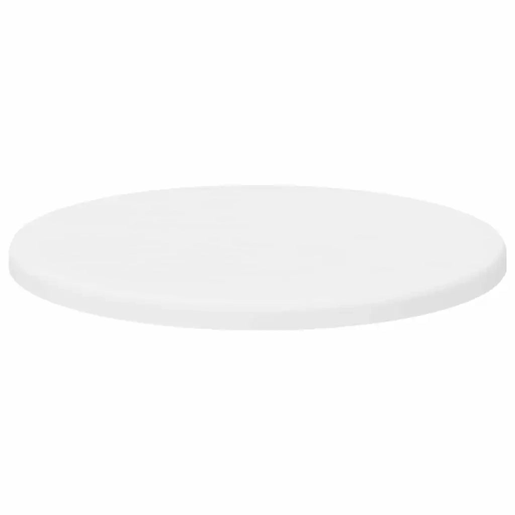 Piano del tavolo Bianco Ø 30 x 1,5 cm Legno multistrato